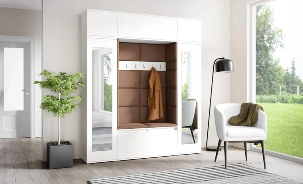 Cuier Hol Max 32, Alb/Maro - Trinity 7