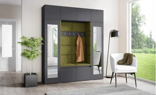 Cuier Hol Max 32, Grafit/Verde - Trinity 27