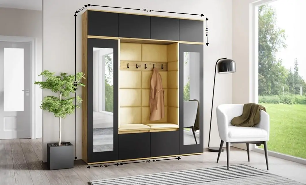 Cuier Hol Max 32, Artisan/Galben - Trinity 18 1