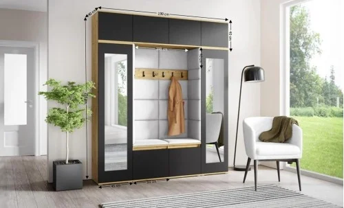 Cuier Hol Max 32, Artisan/Gri - Trinity 32