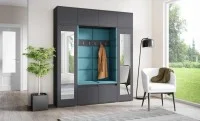 Cuier Hol Max 32, Grafit/Albastru - Trinity 13