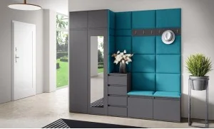 Cuier Hol Max 33, Grafit/Albastru - Trinity 13