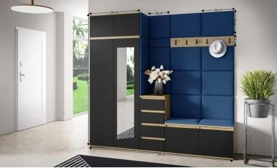 Cuier Hol Max 33, Artisan/Albastru - Trinity 31