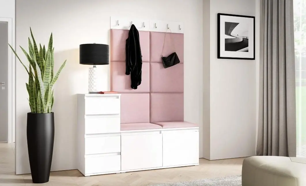 Cuier Hol Max 34, Alb/Roz - Trinity 19