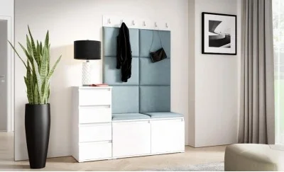 Cuier Hol Max 34, Alb/Albastru - Trinity 22