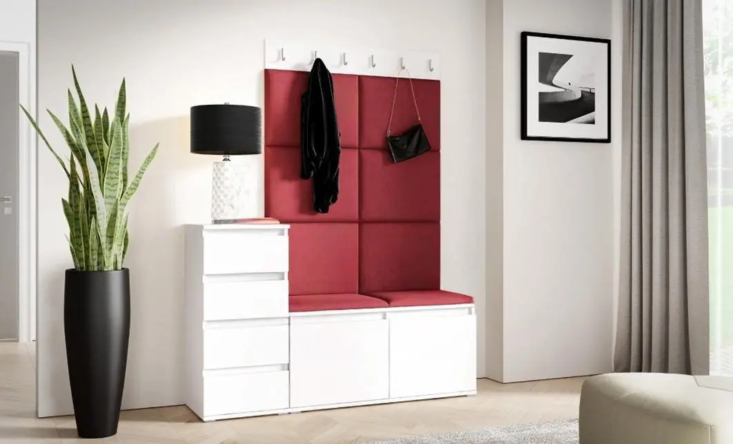 Cuier Hol Max 34, Alb/Rosu - Trinity 24