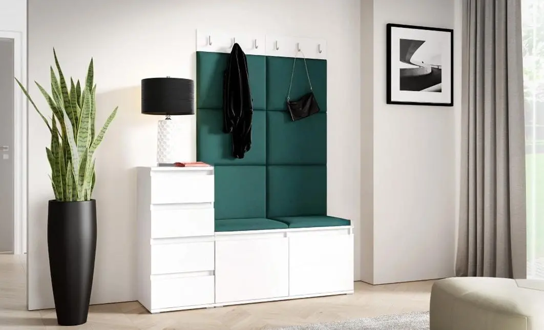 Cuier Hol Max 34, Alb/Verde - Trinity 28