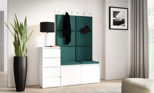 Cuier Hol Max 34, Alb/Verde - Trinity 28