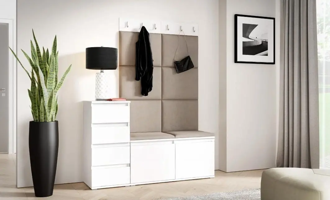 Cuier Hol Max 34, Alb/Bej - Trinity 3