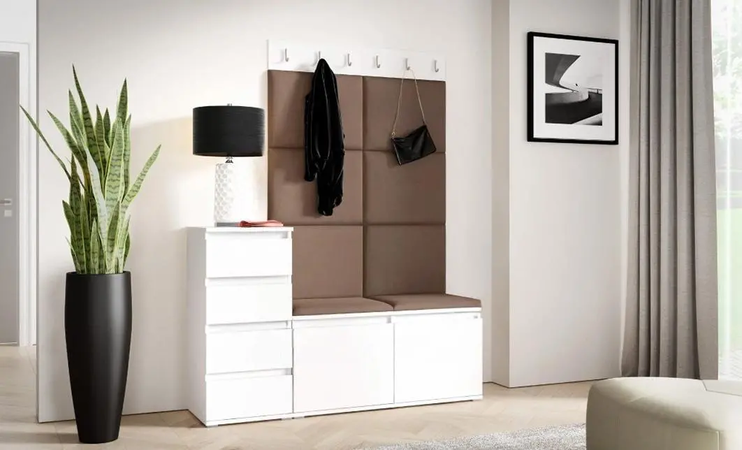 Cuier Hol Max 34, Alb/Maro - Trinity 7