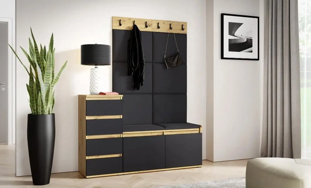 Cuier Hol Max 34, Artisan/Negru - Trinity 16