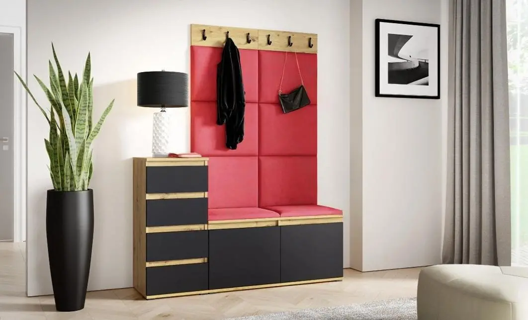 Cuier Hol Max 34, Artisan/Rosu - Trinity 9