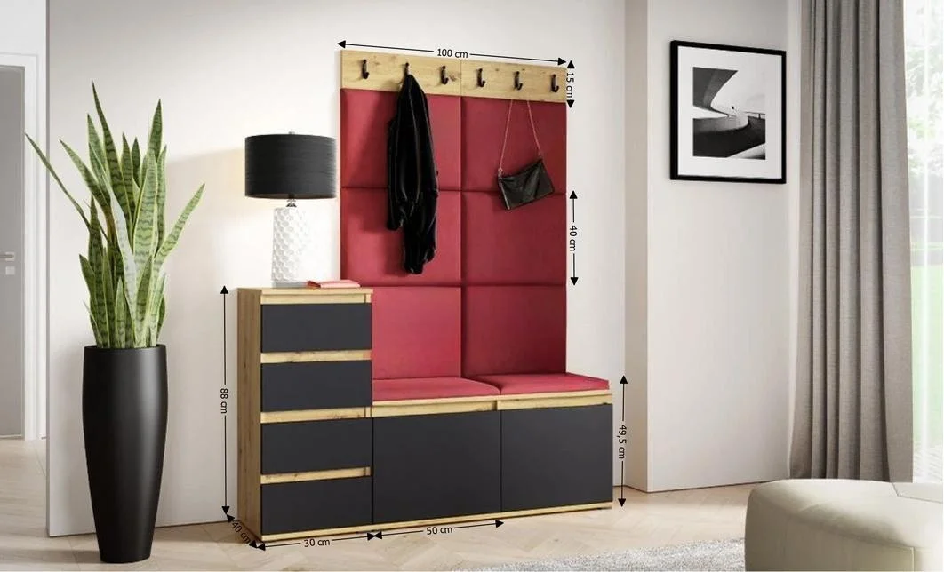 Cuier Hol Max 34, Artisan/Rosu - Trinity 24 1