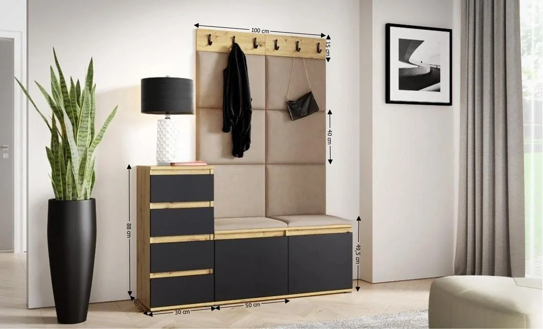 Cuier Hol Max 34, Artisan/Bej - Trinity 4 1