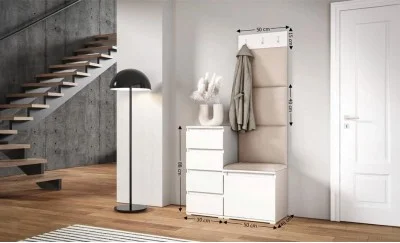 Cuier Hol Max 35, Alb/Bej - Trinity 2