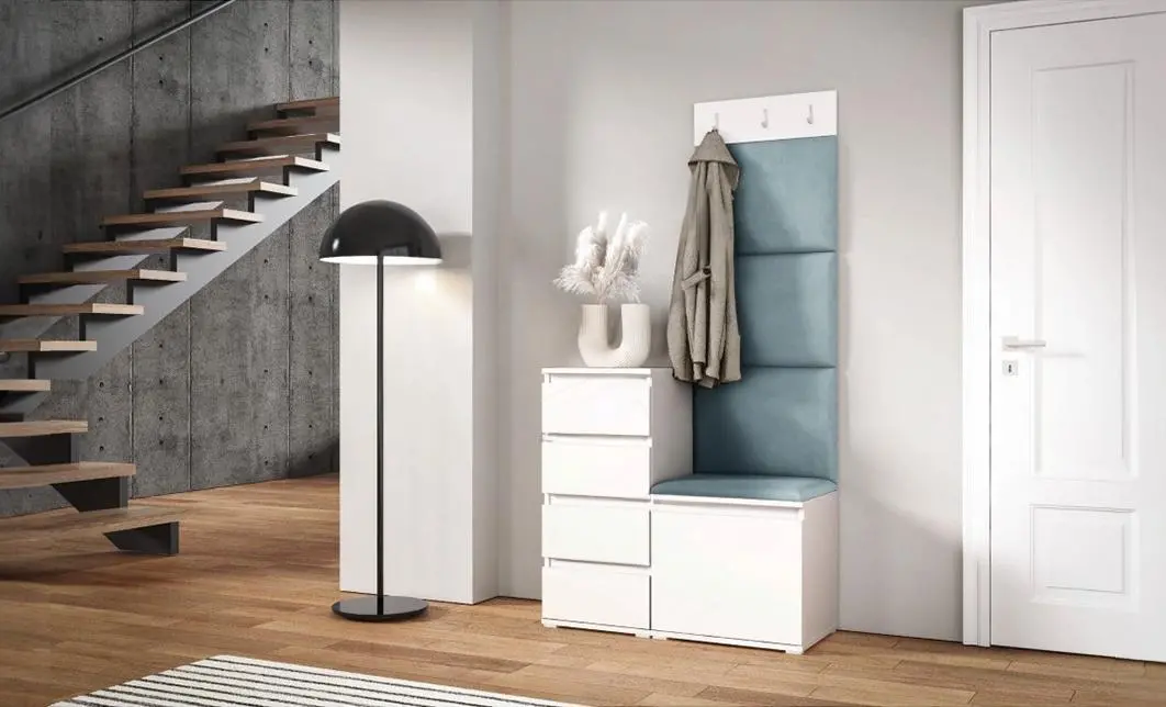 Cuier Hol Max 35, Alb/Albastru - Trinity 22