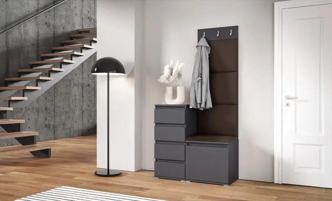 Cuier Hol Max 35, Grafit/Maro - Trinity 8