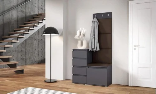 Cuier Hol Max 35, Grafit/Maro - Trinity 8