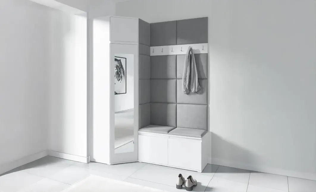 Cuier Hol Max 37, Alb/Gri - Trinity 14