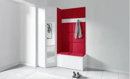 Cuier Hol Max 37, Alb/Rosu - Trinity 24