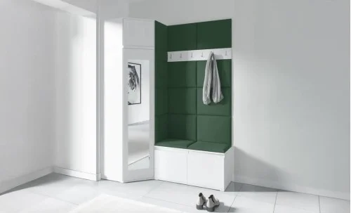 Cuier Hol Max 37, Alb/Verde - Trinity 28