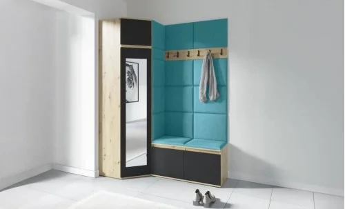 Cuier Hol Max 37, Artisan/Albastru - Trinity 13