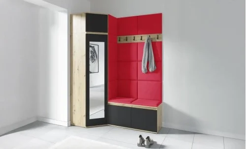 Cuier Hol Max 37, Artisan/Rosu - Trinity 9