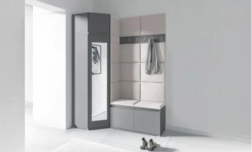 Cuier Hol Max 37, Grafit/Crem - Trinity 1