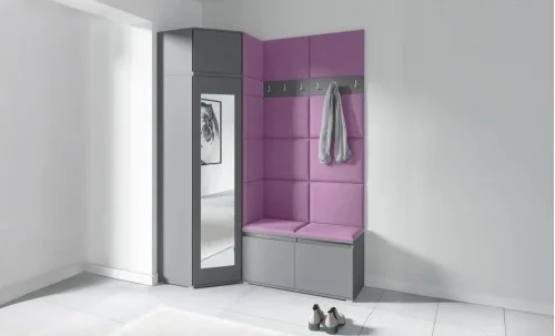 Cuier Hol Max 37, Grafit/Mov - Trinity 11