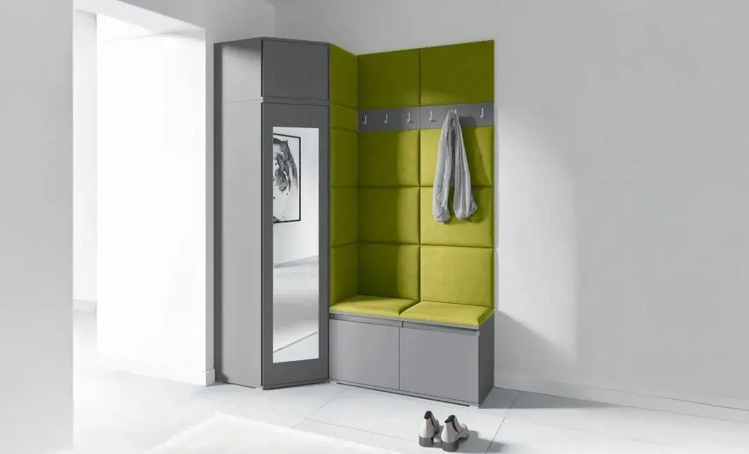 Cuier Hol Max 37, Grafit/Verde - Trinity 12