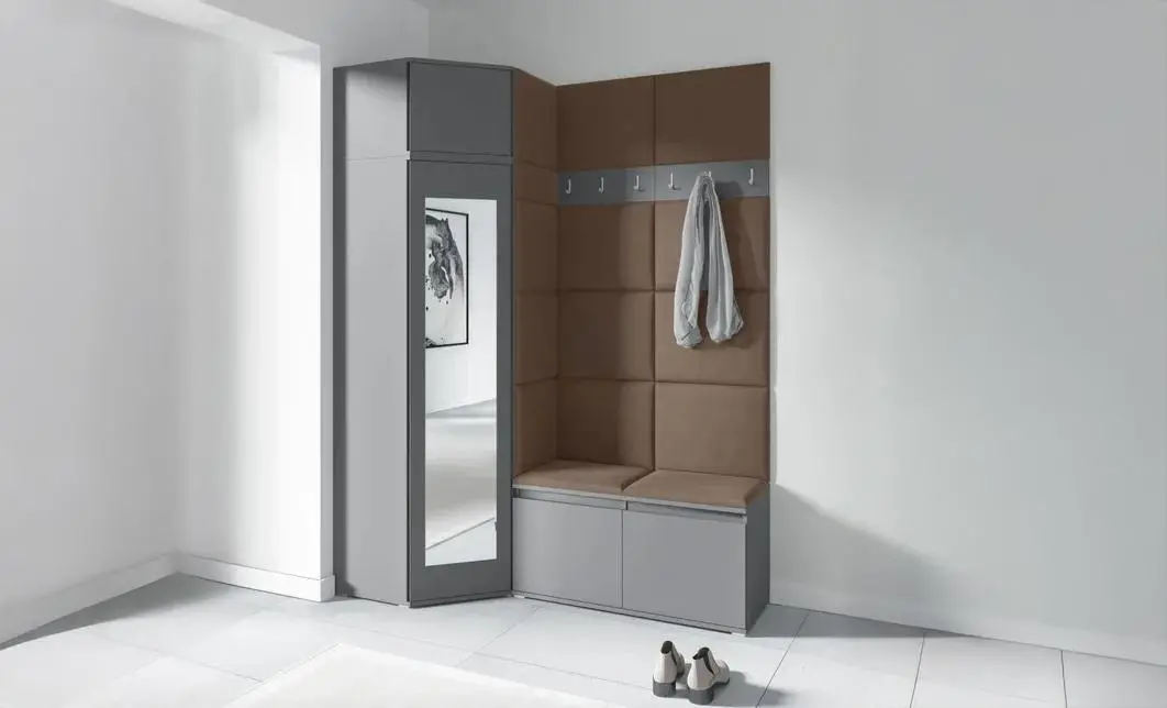 Cuier Hol Max 37, Grafit/Maro - Trinity 7