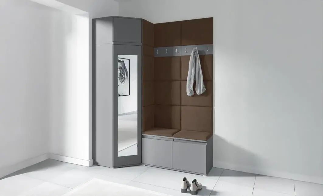 Cuier Hol Max 37, Grafit/Maro - Trinity 8