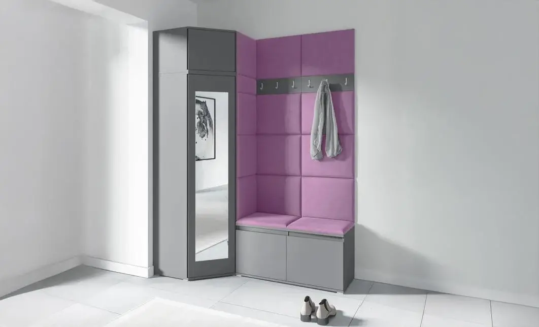Cuier Hol Max 37, Grafit/Mov - Trinity 11