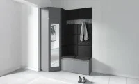Cuier Hol Max 37, Grafit/Negru - Trinity 16