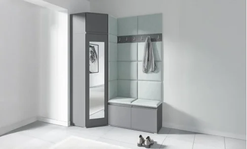 Cuier Hol Max 37, Grafit/Verde - Trinity 21