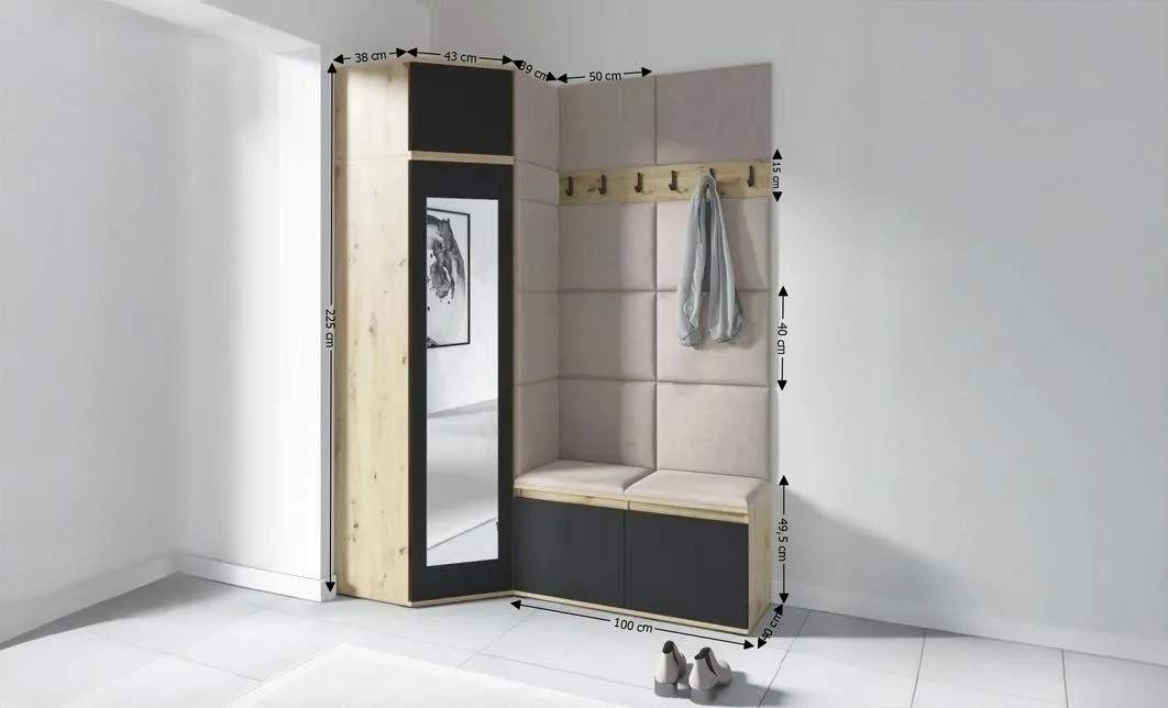 Cuier Hol Max 37, Artisan/Bej - Trinity 2 1