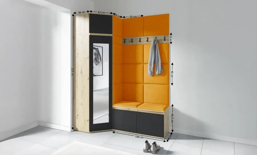 Cuier Hol Max 37, Artisan/Portocaliu - Trinity 26 1