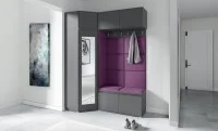 Cuier Hol Max 38, Grafit/Mov - Trinity 11