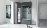 Cuier Hol Max 38, Grafit/Gri - Trinity 14