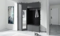 Cuier Hol Max 38, Grafit/Negru - Trinity 16 1