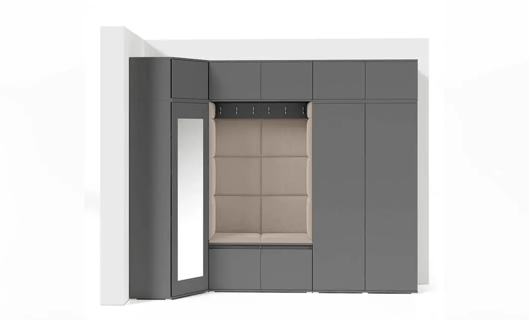 Cuier Hol Max 39, Grafit/Crem - Trinity 1