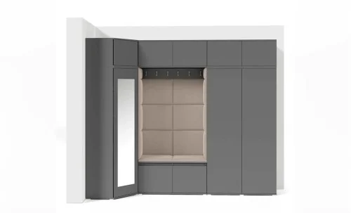 Cuier Hol Max 39, Grafit/Crem - Trinity 1