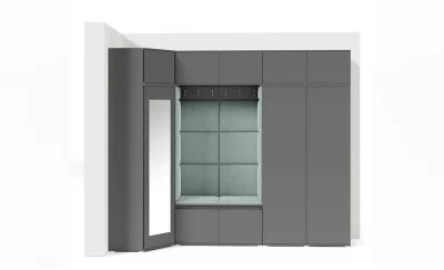 Cuier Hol Max 39, Grafit/Verde - Trinity 21