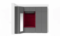 Cuier Hol Max 39, Grafit/Rosu - Trinity 24