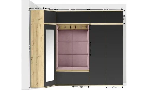 Cuier Hol Max 39, Artisan/Roz - Trinity 19