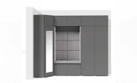 Cuier Hol Max 39, Grafit/Gri - Trinity 32