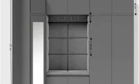 Cuier Hol Max 39, Grafit/Gri - Trinity 14 1