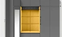 Cuier Hol Max 39, Grafit/Galben - Trinity 18 1