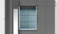 Cuier Hol Max 39, Grafit/Albastru - Trinity 22 1