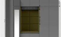 Cuier Hol Max 39, Grafit/Verde - Trinity 27 1
